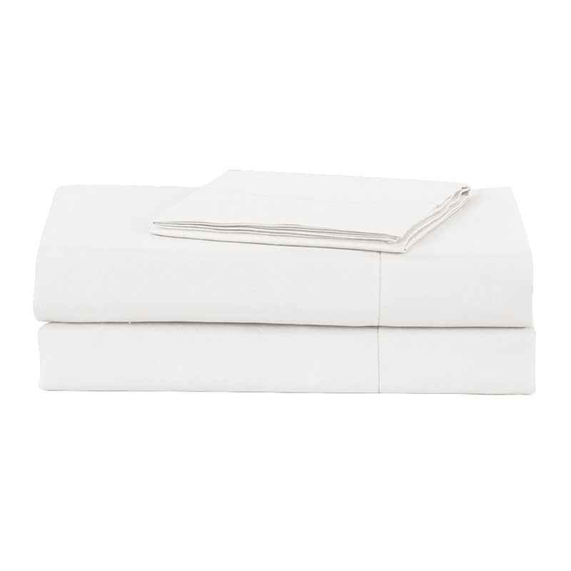 Pleated Solid Color Comforter Set of Nine Pieces