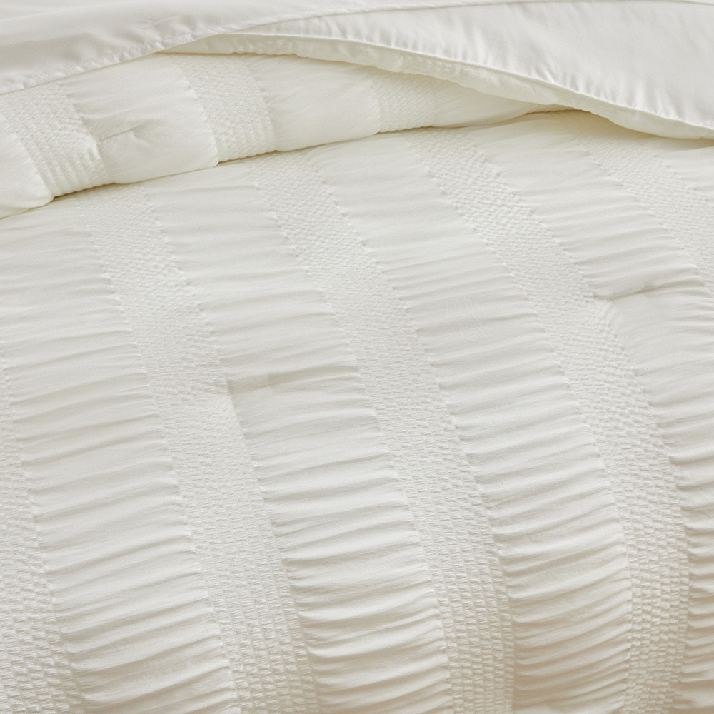 7-Piece Set of Bubble Gauze Craft Comforter Set