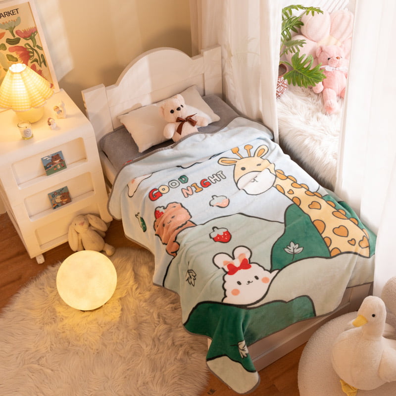 Toddler Blanket for Boys Girls Lightweight 